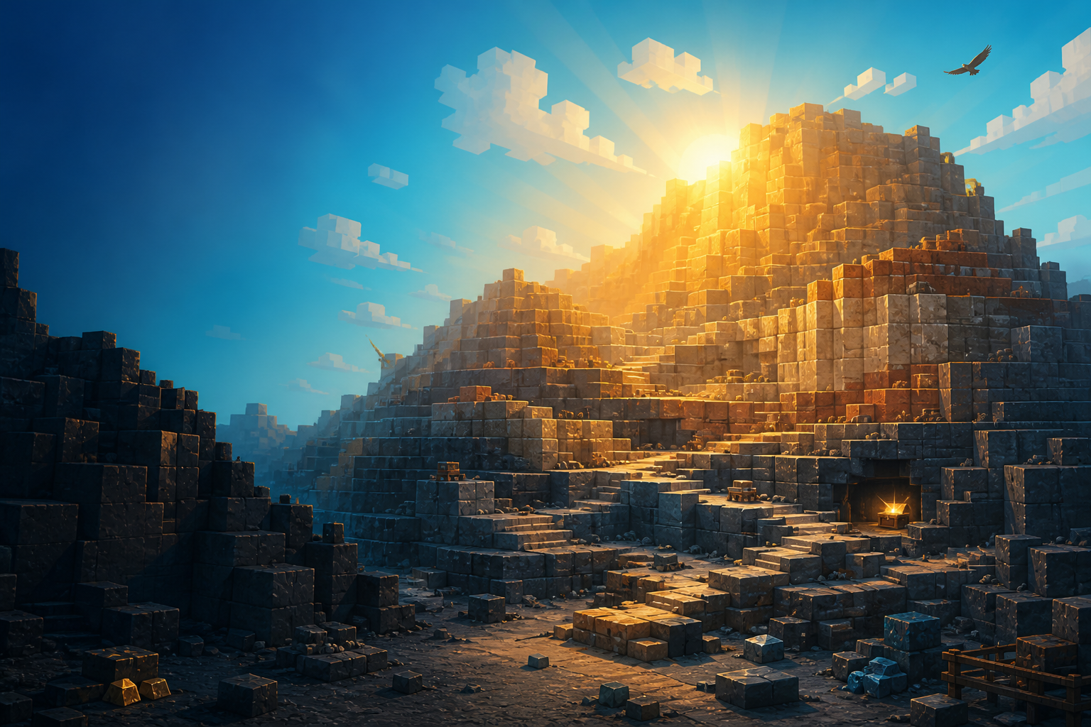 Flatten The Mountain official Roblox cover art